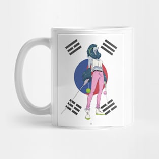 Swordmaster Dog Poodle Mug